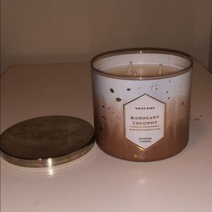 Bath and Body Works Mahogany Coconut Candle